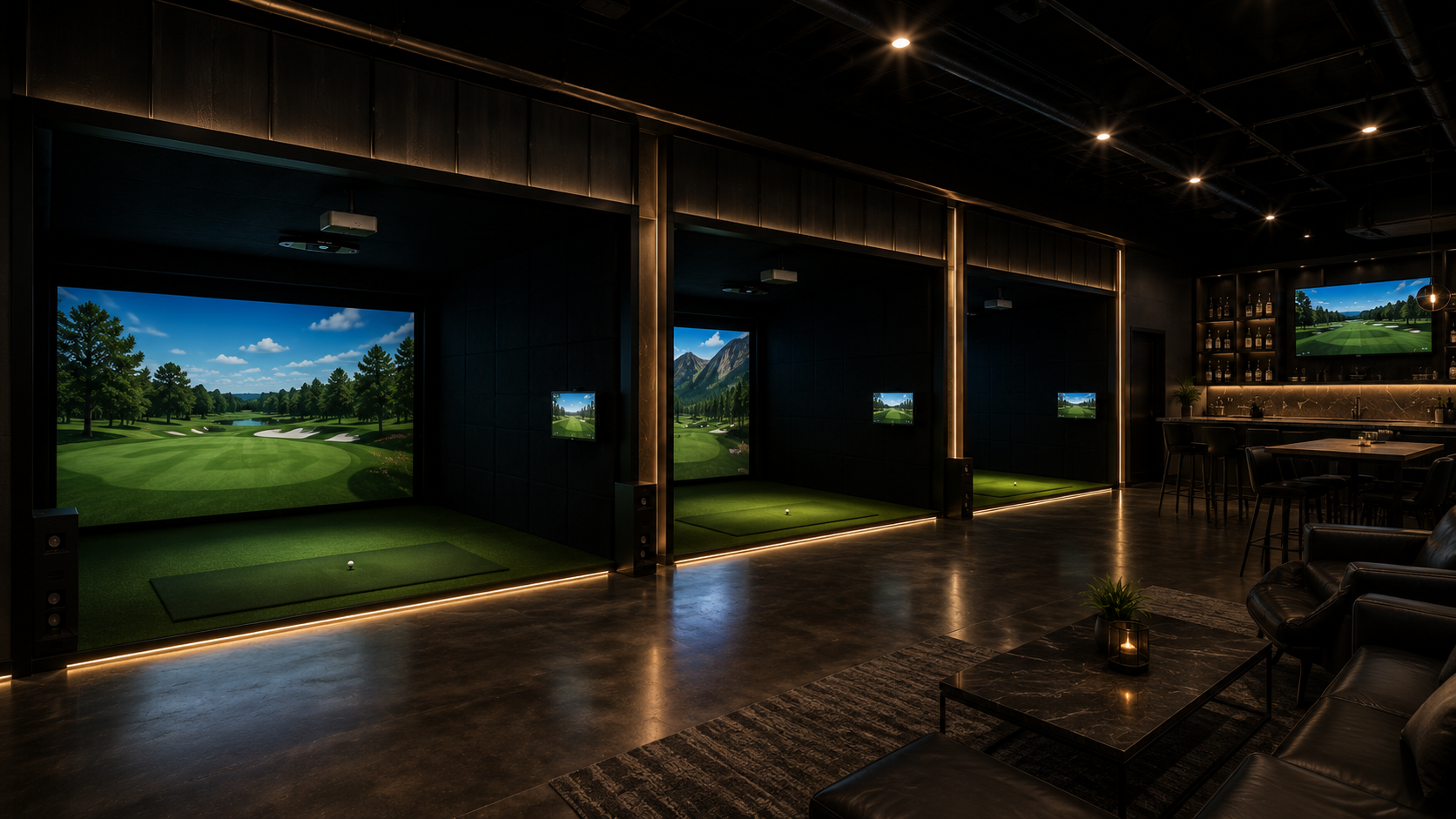 The Masters simulator bay